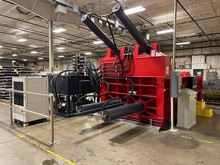 Scrap Iron Baler خردة الحديد المكبس