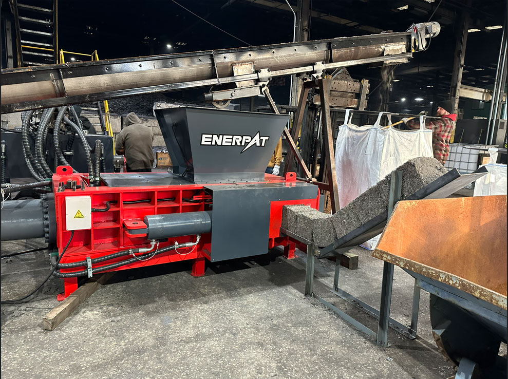 Tire Wire Baler مكبس أسلاك الإطارات