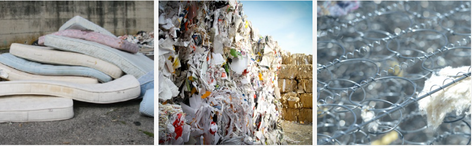 Mattress Recycling إعادة تدوير المراتب