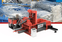 ENERPAT الشركة المصنعة لآلة ضغط بالات الخردة المعدنية AMB-L2520-315