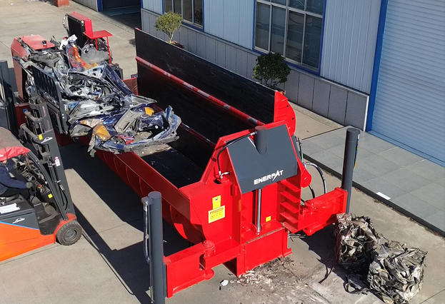 الشركة المصنعة للمكبس الخردة للسيارات المتنقلة 