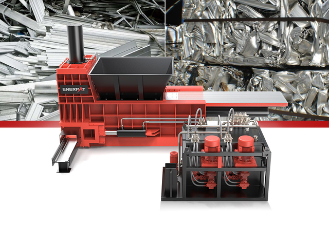 ENERPAT مكبس بثق ضاغط الخردة لسحب الألمنيوم