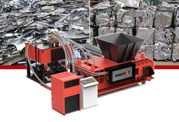 ENERPAT آلة تثقيب خردة الفولاذ بالات خردة المعادن