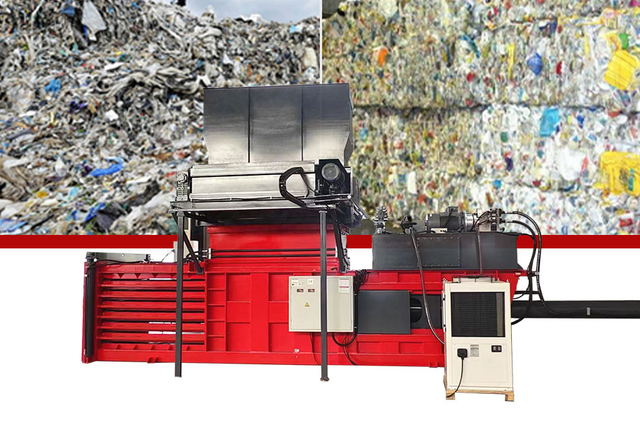 ENERPAT آلة بالات البلاستيك الأفقية الأوتوماتيكية