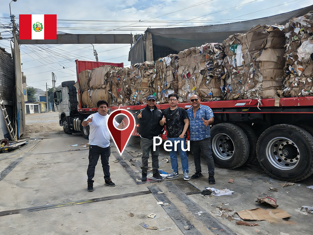 بيرو: ENERPAT تم تركيب أكثر من 20 آلة ضاغطة من الورق المقوى ذات الربط التلقائي