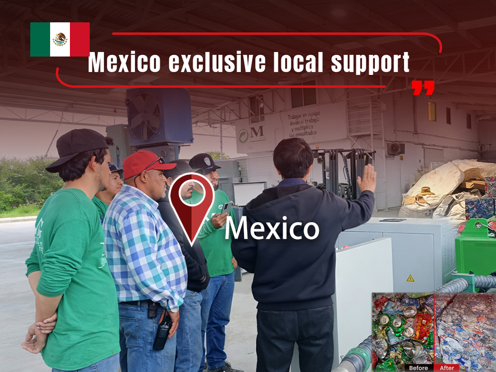 المكسيك: ENERPAT تم تركيب ماكينة ضغط علب الألومنيوم AMB-H2014-250