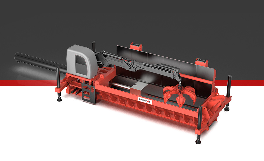 ENERPAT مكبس النفايات المحمول للسيارة