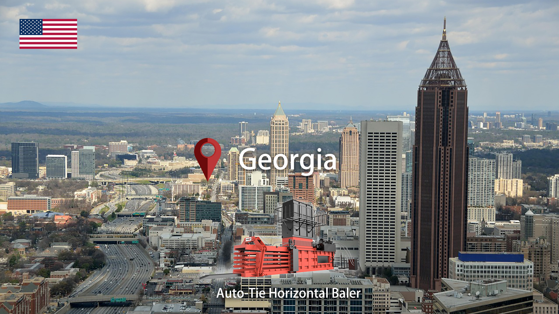 لماذا تعتمد صناعة إعادة التدوير في جورجيا على ضاغط الورق المقوى الأفقي