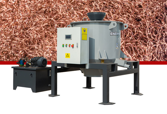 ENERPAT آلة الطرد المركزي الصناعية لرقائق النحاس