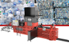 HBA-200-110125 مكبس أفقي لحزم نفايات الورق والكرتون والبلاستيك والمنسوجات - للبيع