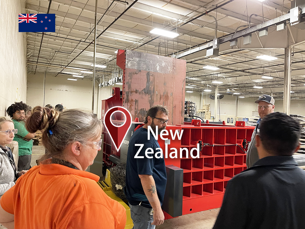 نيوزيلندا: ENERPAT تم تركيب ماكينة تعبئة المعادن غير الحديدية