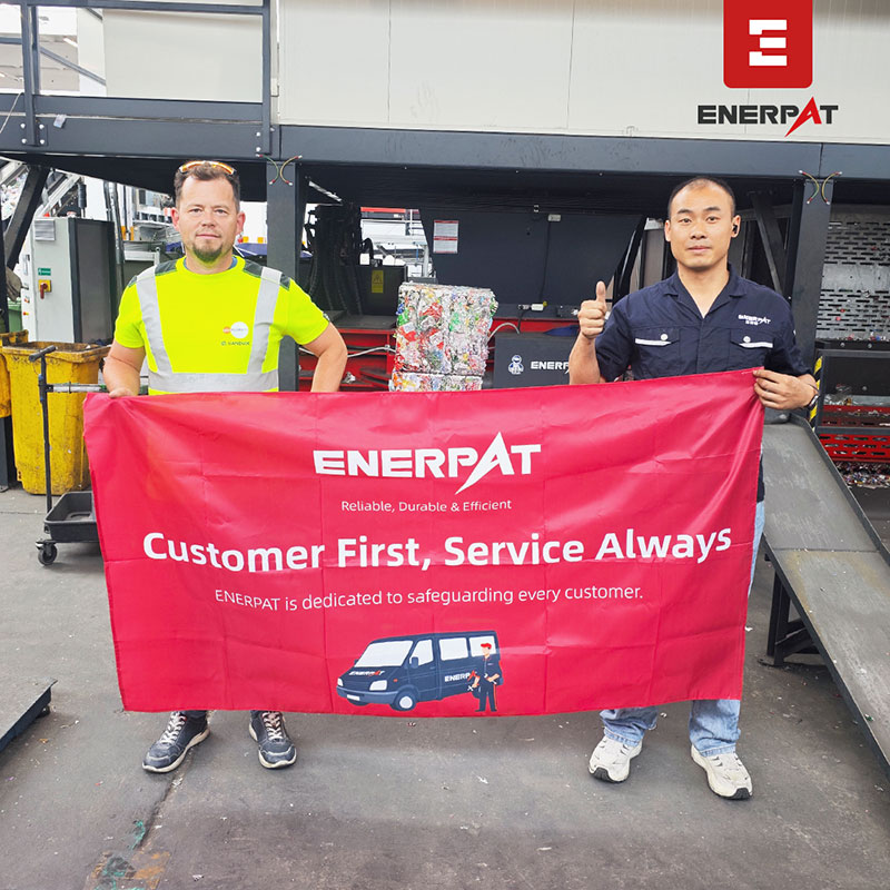 المجر: ENERPAT تم تركيب آلة المكبس AMB-H1510-160 UBC